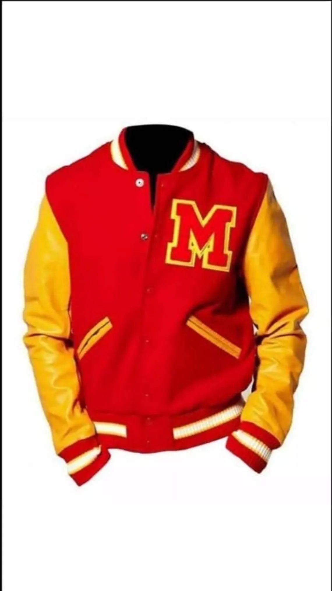 Custom MJ Thriller Letterman Michael Jackson Varsity Bomber Jacket
