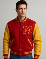 Custom MJ Thriller Letterman Michael Jackson Varsity Bomber Jacket